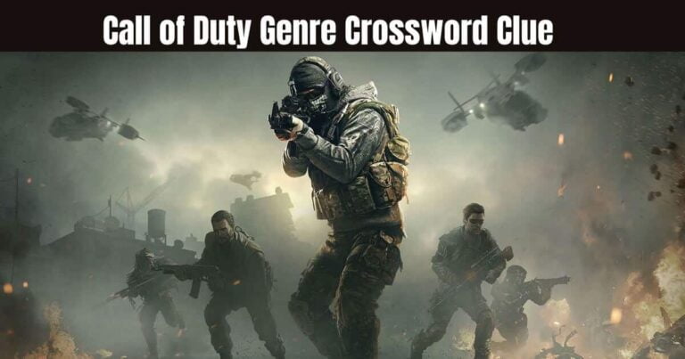 Call of Duty Genre Crossword Clue