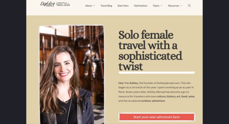 Ashley Abroad Travel and Lifestyle Blog 