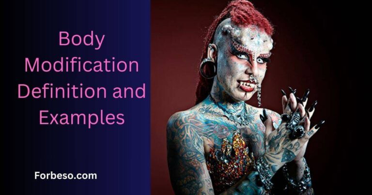 Body Modification Definition and Examples