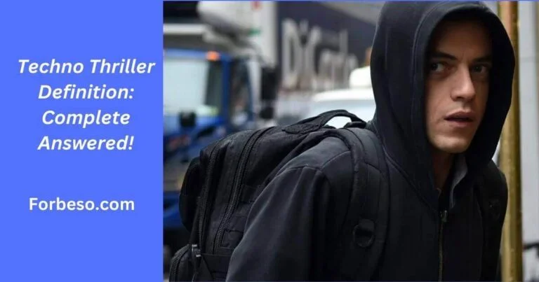 Techno Thriller Definition