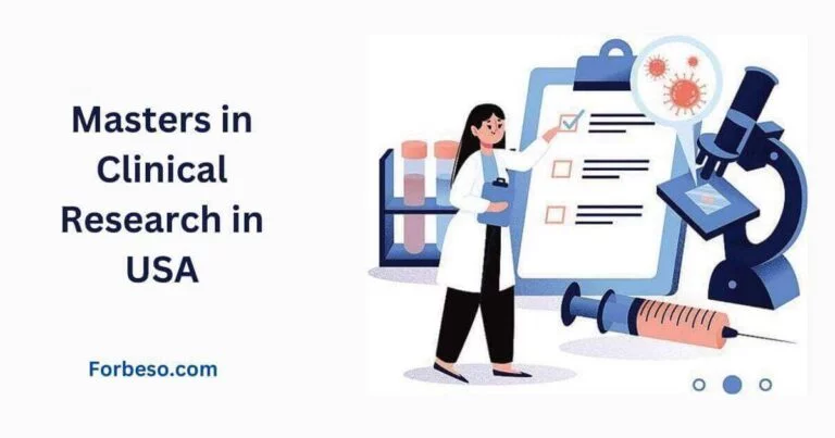 Masters in Clinical Research in USA